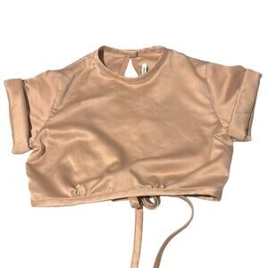 Orseund iris le club gold tie top